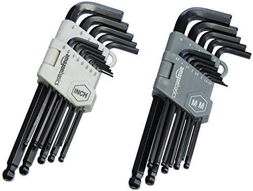 Product Cover AmazonBasics Hex Key Allen Wrench Set with Ball End - Set of 26