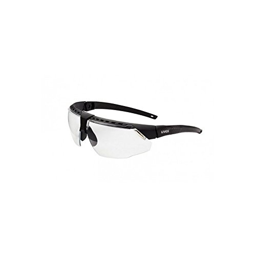 Product Cover Uvex S2850HS Avatar Adjustable Safety Glasses with HydroShield Anti-Fog Coating, Standard, Black