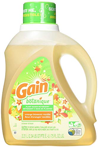 Product Cover Gain Plant Based Laundry Detergent, Orange Blossom Vanilla, 48 Loads, 75 Fl. Oz