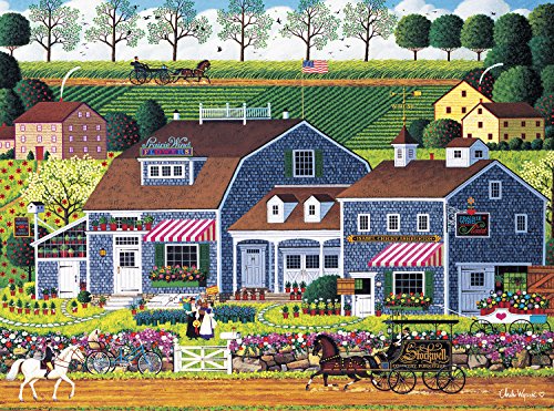 Product Cover Buffalo Games - Charles Wysocki - Prairie Wind Flowers - 1000 Piece Jigsaw Puzzle