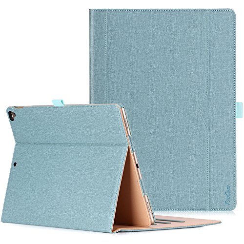 Product Cover ProCase iPad Pro 12.9 2017/2015 Case (Old Model) - Stand Folio Case Cover for Apple iPad Pro 12.9 Inch (Both 2017 and 2015 Models), with Multiple Viewing Angles, Apple Pencil Holder -Teal