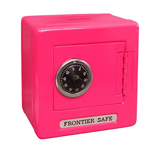 Product Cover Mini Lockers by Magnetic Impressions Kid's Frontier Safe Coin Saver Bank with 2 Digit Combination Lock - 5.25
