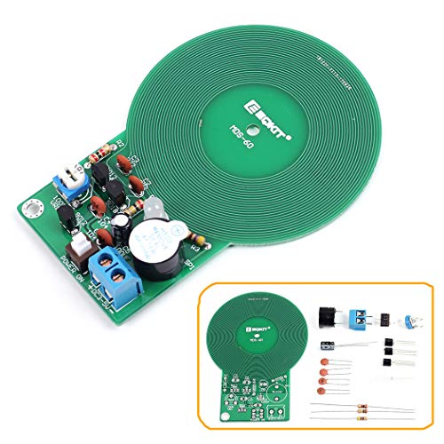Product Cover IS ICstation DIY Electronic Soldering Practice Kit, Assemble Simple Metal Detector, Metal Sensor with Buzzer for Welding Beginners