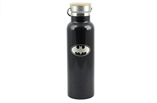 Product Cover Batman Vacuum Stainless Steel Insulated Water Bottle (20 OZ). Double Walled Construction. Zero Condensation!