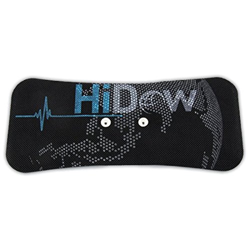 Product Cover HiDow Electrode Gel Pads for Lower Back/Shoulder 3.5 mm TENS Unit STEM and EMS Units