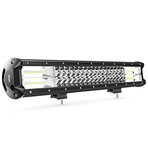 Product Cover LED Light Bar Nilight 20Inch 288w Triple Row Flood Spot Combo 28800LM Led Bar Driving Lights Boat Lights Led Off Road Lights for Trucks,2 Years Warranty