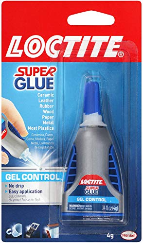 Product Cover Loctite 234790-6 Super Glue Gel Control, 4-Gram Bottle, 6 Pack