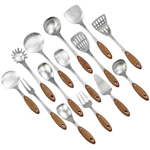 Product Cover Morcte 14-Piece Kitchen Tools, Stainless Steel Cooking Utensils