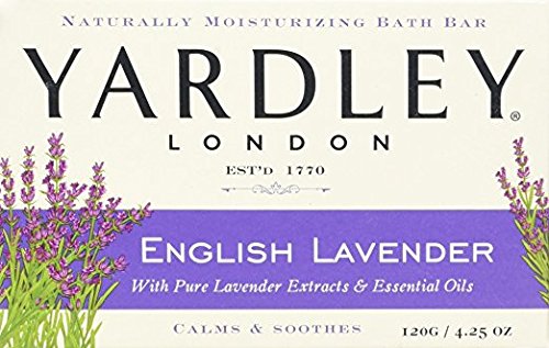 Product Cover Yardley London English Lavender with Essential Oils Soap Bar, 4.25 oz Bar (Pack of 12)