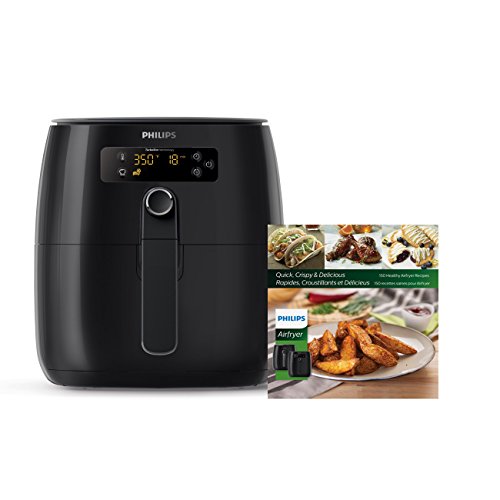 Product Cover Philips TurboStar Technology Airfryer with Cookbook, Digital Interface, 1.8lb/2.75qt- HD9641/99