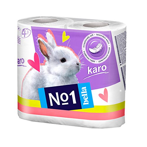 Product Cover Bella No1 Karo White Toilet Tissue Roll 4 Rolls