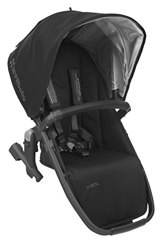 Product Cover 2018 UPPAbaby Vista RumbleSeat-Jake (Black/Carbon/Black Leather)