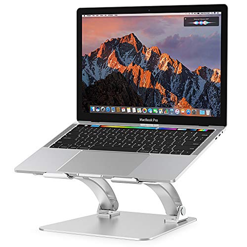 Product Cover Nulaxy Laptop Stand, Ergonomic Adjustable Laptop Riser Computer Laptop Stand Compatible with MacBook, Air, Pro, Dell XPS, Samsung, Lenovo, Alienware All Laptops 10-17.3