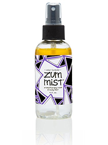Product Cover Indigo Wild Zum Mist Aromatherapy Room Body Mist Cedar-Lavender 4 fl oz, Clear