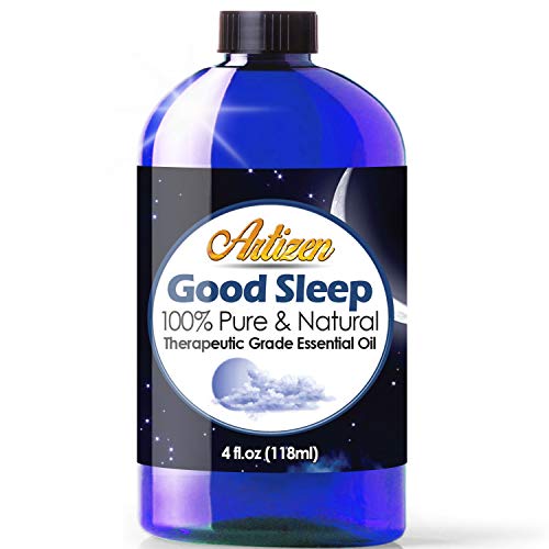 Product Cover Artizen Good Sleep Blend Essential Oil (100% Pure & Natural - UNDILUTED) - Huge 4oz Bottle - Perfect for Relaxation, Sleeping -Blended w/Clary Sage, Copaiba, Lavender
