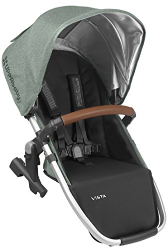 Product Cover 2018 UPPAbaby Vista RumbleSeat - Emmett (Green Melange/Silver/Saddle Leather)
