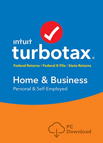Product Cover TurboTax Home & Business Tax Software 2017 Fed+Efile+State PC Download [Amazon Exclusive]
