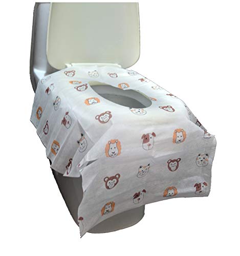 Product Cover Disposable Toilet Seat Covers - Extra Large Size Perfect for Toddlers Potty Training and Great for Travel Both Kids and Adults (20)