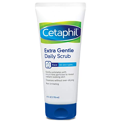 Product Cover Extra Gentle Daily Scrub ,Gently Exfoliates & Cleanses Without Over-drying, For All Skin Types, Non-Irritating & Hypoallergenic,Suitable For Sensitive Skin, 6 Fl Oz, Pack of 2