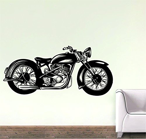 Product Cover Wall Attraction Bullet Bike Decal Wall Sticker Standard Size- 45cm X 92cm Color- Multicolor