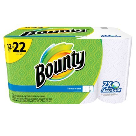 Product Cover Bounty Paper Towels, Select-A-Size, 12 Super Rolls