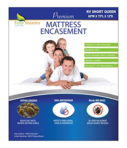 Product Cover Four Seasons Essentials RV Short Queen Mattress Protector (60