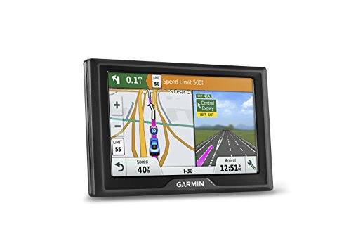 Product Cover Garmin Drive 50 USA LM GPS Navigator System with Lifetime Maps, Spoken Turn-By-Turn Directions, Direct Access, Driver Alerts, and Foursquare Data, (Renewed)