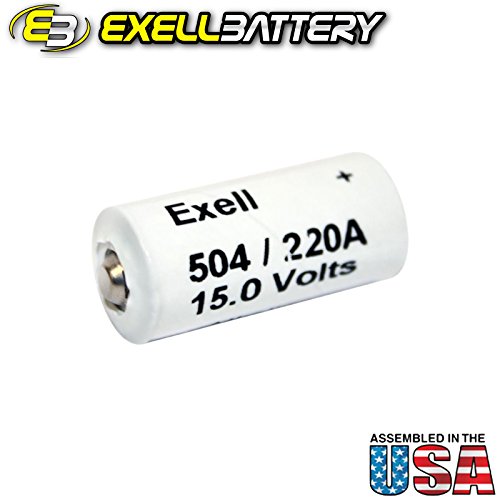 Product Cover Exell Battery A220/504A 10F15, 220A, 2500, 504, 504A, A220, A504, B154, BA332/U