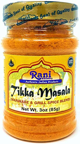 Product Cover Rani Tikka Masala Indian 7-Spice Blend 3oz (85g) ~ All Natural, Salt-Free | Vegan | No Colors | Gluten Free Ingredients | NON-GMO