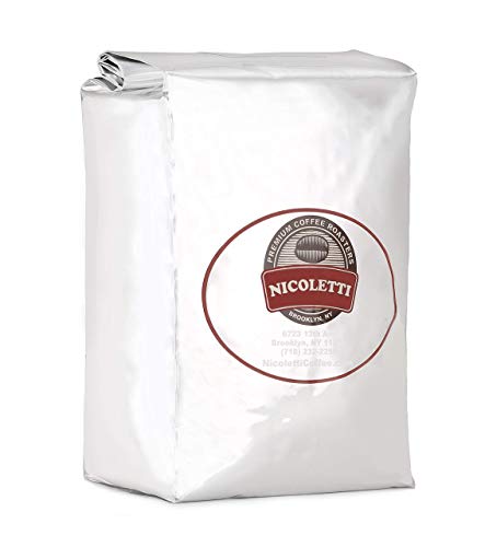 Product Cover Nicoletti Coffee Espresso Roast Beans 2.20lb (Made in Brooklyn NY since 1972)