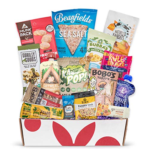Product Cover Vegan Gluten Free Dairy Free Healthy Snacks: Perfect Vegan Snacks For A Vegan Gift Basket, Vegan Care Package, Or Gluten And Dairy Free Snacks Holiday Gift Baskets.