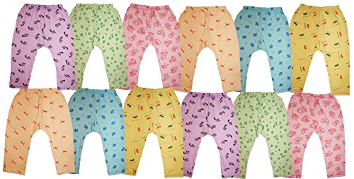 Product Cover KIFAYATI BAZAR Unisex Cotton Pyjama (Multicolour_6-12 Months)