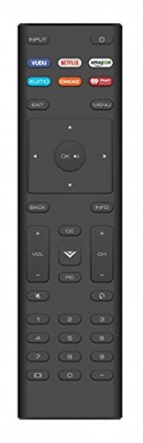 Product Cover New XRT136 Remote Control Works for Vizio D24f-F1 D43f-F1 D50f-F1 E43-E2 E60-E3 E75-E1 M65-E0 M75-E1 P55-E1 P65-E1 P75-E1 and More