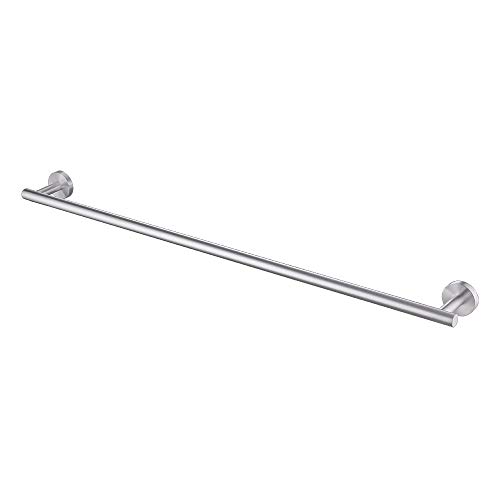 Product Cover KES 32 Inches Towel Bar for Bathroom Shower Hand Towel Holder Hanger SUS304 Stainless Steel RUSTPROOF Wall Mount Brushed Steel, A2000S80-2