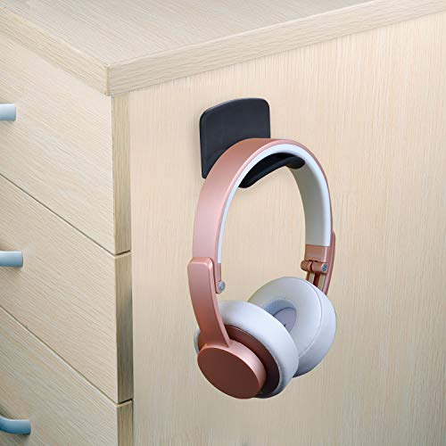 Product Cover Neetto Headphone Hanger Holder Wall, Headset Hook Under Desk, Universal Stand for Sennheiser, Sony, Bose, Beats, AKG, Audio-Technica, Gaming Controller, Cables, Gamepad - HS907.