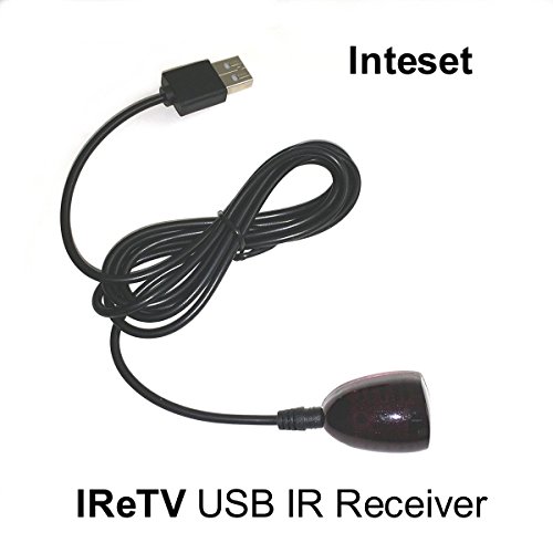Product Cover Inteset IReTV USB IR Receiver for use with Nvidia Shield (2nd Gen & 2019 Pro), F-TV, Kodi, PCs, Raspberry Pi & Other Streamers with The INT422 & Harmony Remotes (Remote not Included)