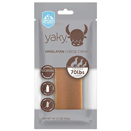Product Cover Himalayan Yaky Cheese Chews | Long Lasting, Stain Free, Protein Rich, Low Odor | 100% Natural, Healthy & Safe | No Lactose, Gluten Or Grains | XLARGE | for Dogs 70 Lbs & Smaller