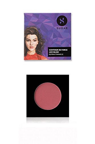 Product Cover SUGAR Cosmetics Contour De Force Mini Blush 02 Pink Pinnacle (Deep Rose),4g