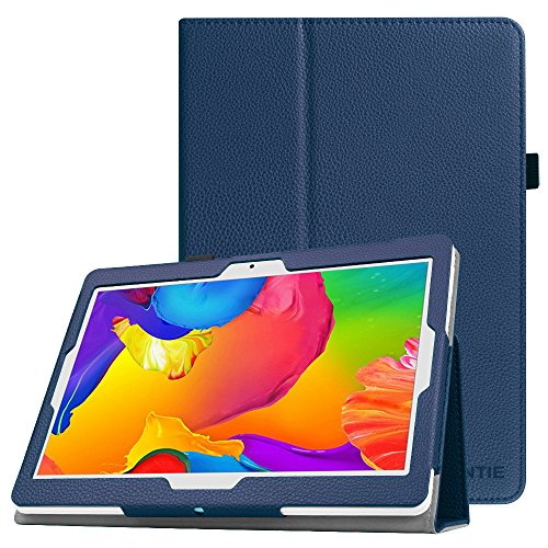 Product Cover Fintie Case for Dragon Touch 10 inch K10 Tablet, Premium PU Leather Folio Cover Compatible with Lectrus 10, Victbing 10, Hoozo 10, Wecool 10.1, Yuntab 10.1 (K107/K17) Android Tablet, Navy