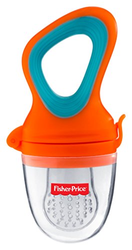 Product Cover Fisher-Price UltraCare Polyproplene Silicone Food Nibbler (Orange)