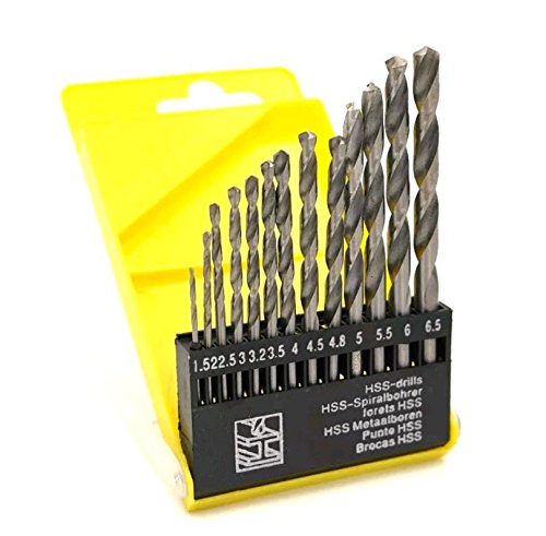 Product Cover Aparna Retail 1.5-6.5 mm HSS High-speed Steel Drill Bit Drilling Head Set for Wood (13 Pieces)