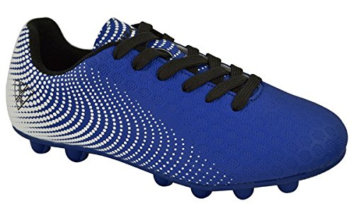 Product Cover Vizari Baby Stealth FG Blue/White Size 10 Soccer Shoe, Regular US Toddler