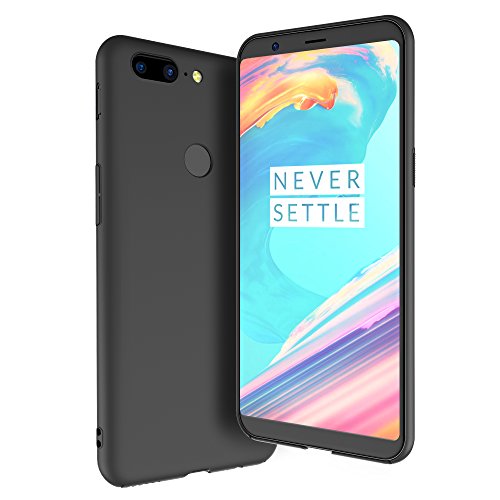 Product Cover OnePlus 5T Case, B BELK Ultra Slim Thin Snug-Fit Scratch Resistant Premium PC Hard Protective Cover with Matte Finish Coating for OnePlus 5T 6.01'' 2017 Release, Blue (Black)