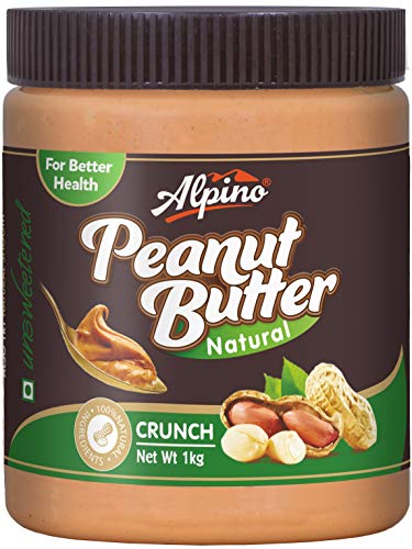 Product Cover Alpino Natural Peanut Butter Crunch 35 Oz (Unsweetened)