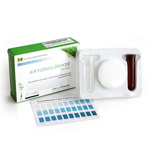 Product Cover Air Formaldehyde (HCHO) DIY Test kit - Know What's in The Air That Surrounds You (Pack of 1)