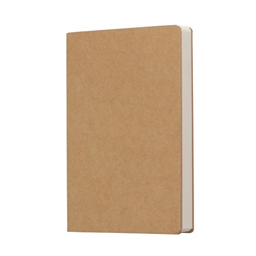 Product Cover Kraft Cover Blank 100g Full Wood Paper Sketch Book - 112 Sheets / 224 Pages - 140 Millimeters by 210 Millimeters - 350gsm Kraft Paper Cover