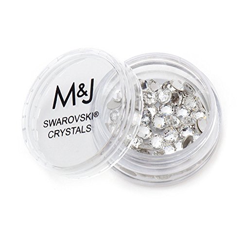 Product Cover Swarovski Crystals Flat Back Rhinestones - 2088 Xirius Rose Round Foil Backed - SS20 (4.6mm-5mm) - Crystal 001 (Clear)