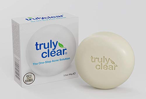 Product Cover Get Truly Clear skin in 2020 • Rapid Results Blemish Bar Acne Treatment 98.42% Natural - Face Wash, Body, Back, Butt Cleanser, Pimple & Spot Removal, Cystic Acne, Rosacea, Oily, Sensitive Skin Care