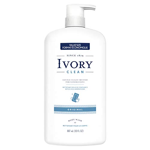 Product Cover Ivory Clean Original Body Wash, 30.0 Fluid Ounce (Pack of 4)
