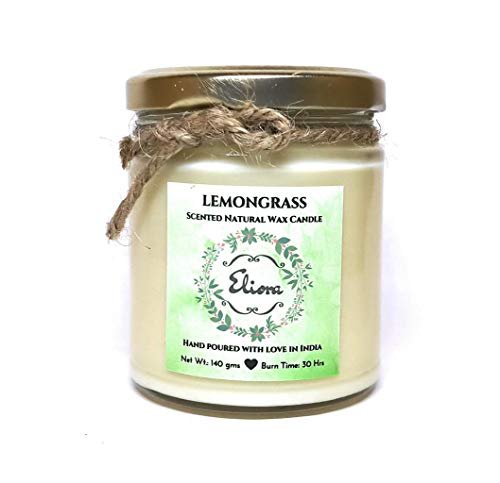 Product Cover Eliora Lemongrass Scented Natural Wax Candle